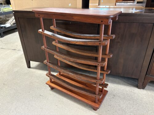 Bowed Wood Custom Wine Rack