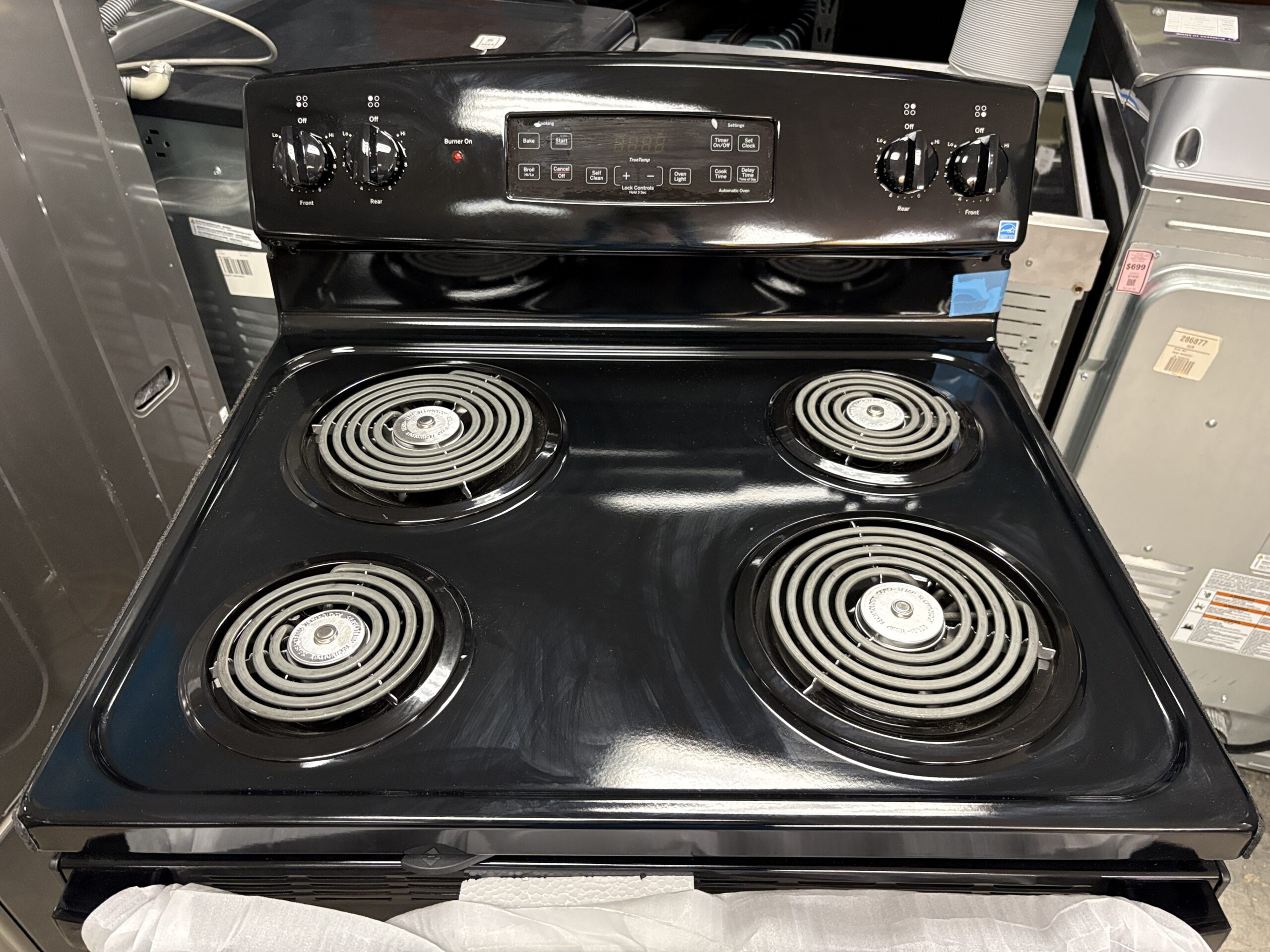 NEW! GE Element Freestanding 30" 4-Burner Electric Range
