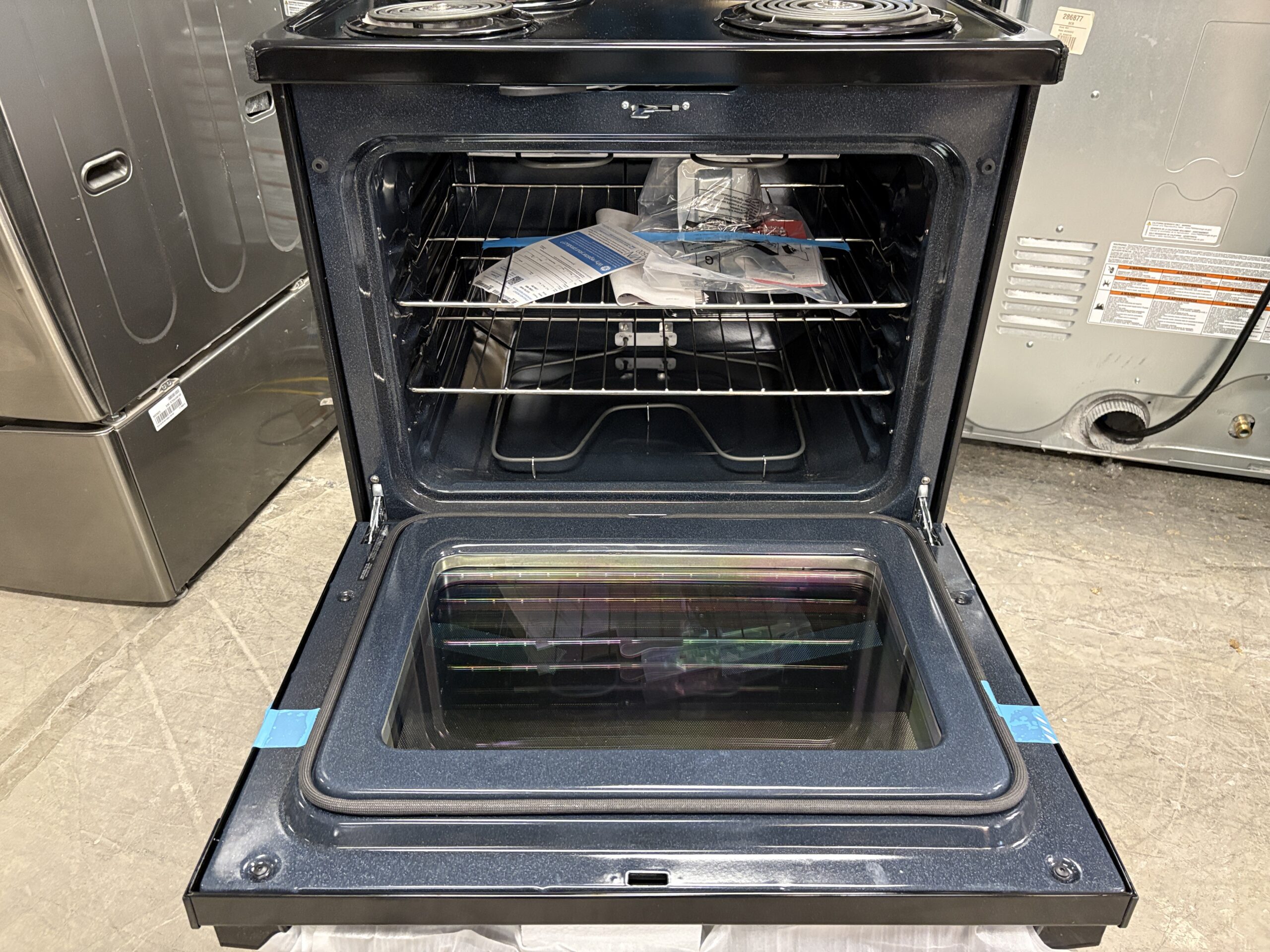NEW! GE Element Freestanding 30" 4-Burner Electric Range
