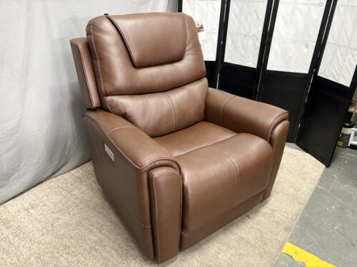 MOTO MOTION Wesline Leather Zero Gravity Power Recliner