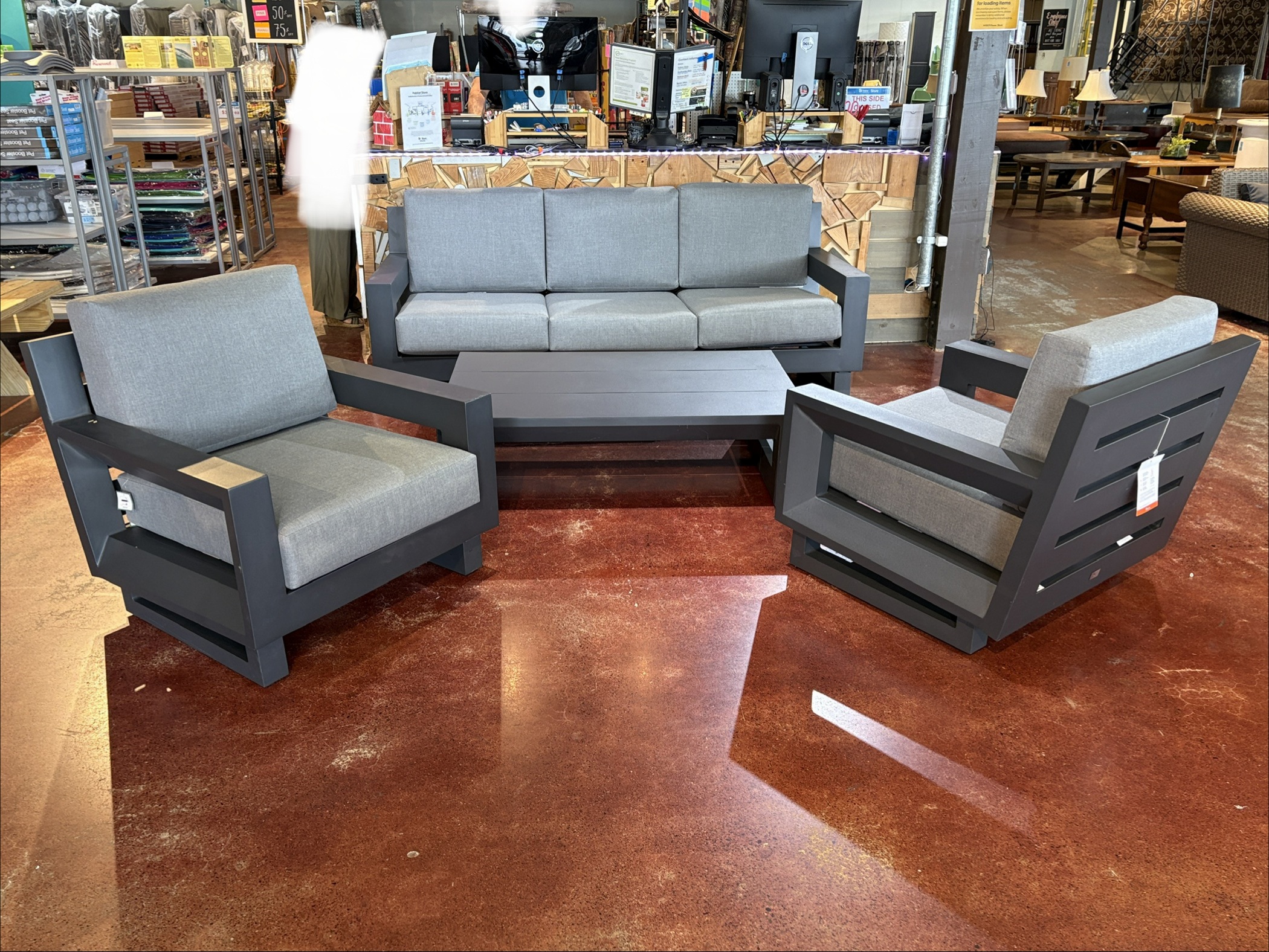 NEW! OVE Beaumont 4Pc. Patio Set