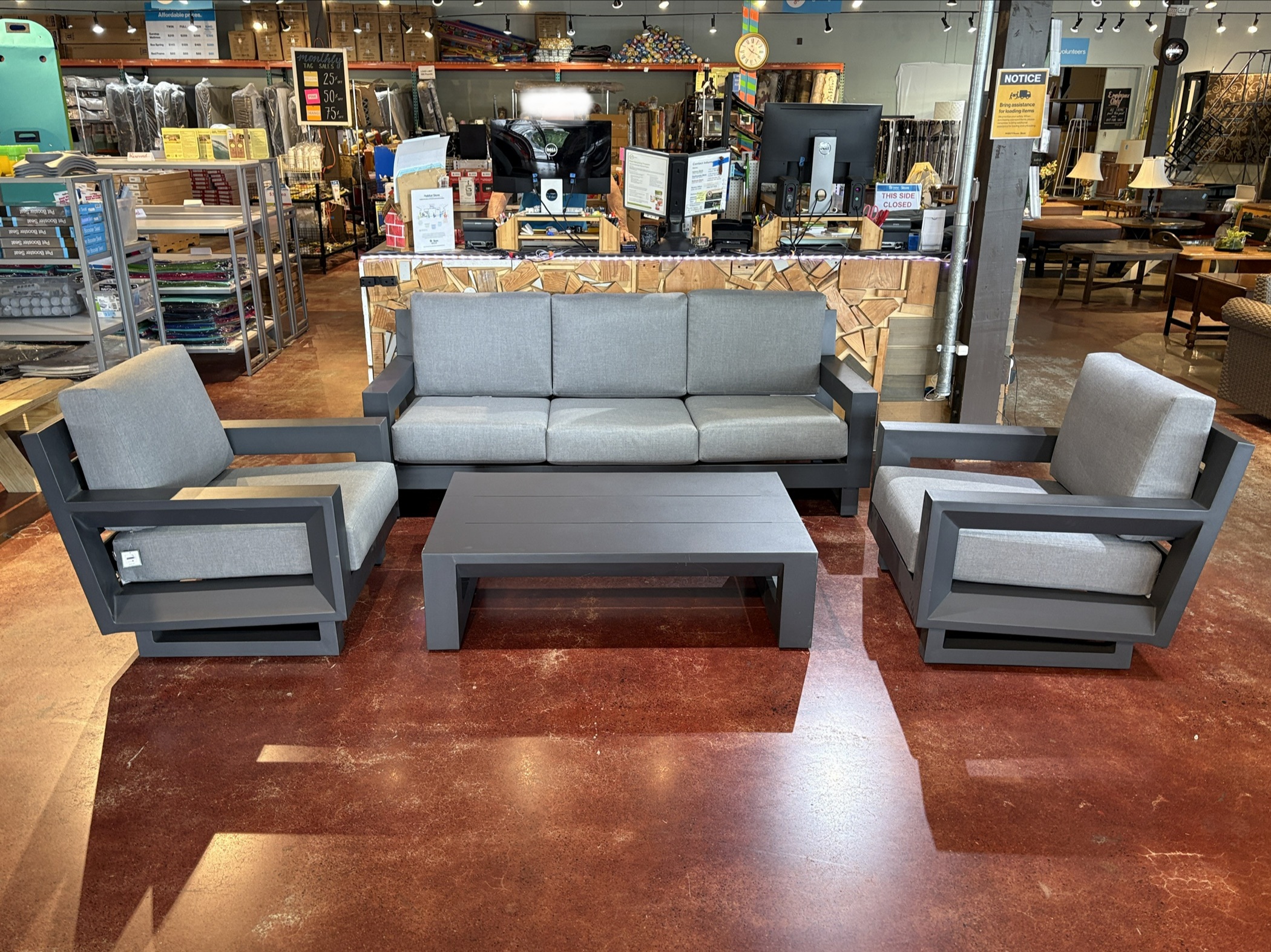 NEW! OVE Beaumont 4Pc. Patio Set