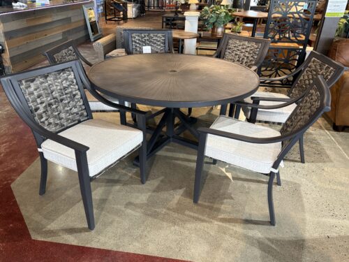 NEW! FOREMOST/SUNBRELLA Terra Mar 7Pc. Outdoor Patio Dining Set
