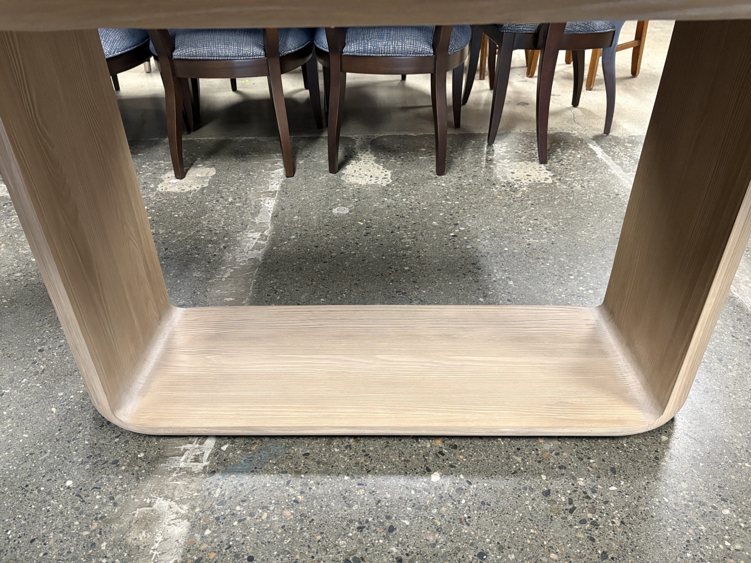 RESTORATION HARDWARE Ciro Greige Fir Open Dining Table