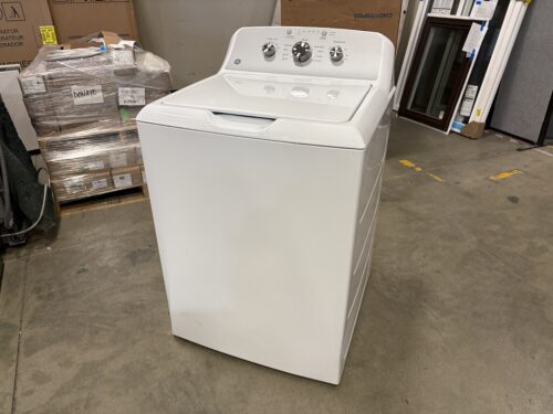NEW! GE Washer with Cold Plus Cycle and Water Level Control Model #GTW385ASWWS