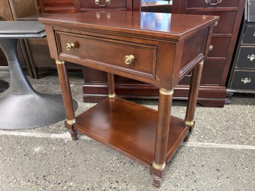 BERNHARDT Skylands Pendbcost Single Drawer Open Nightstand