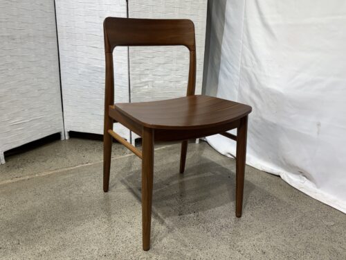 Sleek Modern Wood Dining Chair