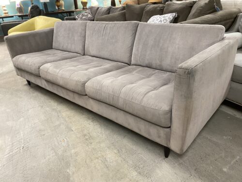 BOCONCEPT MCM style Tufted Grey 3-Seat Sofa