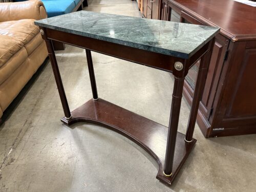 Vintage Marble Top Entry Table