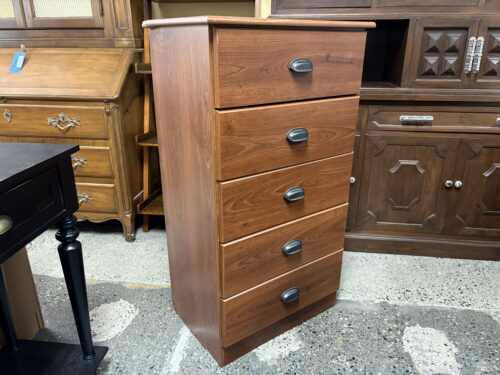 LANG FURNITURE Cherry Traditional 5-Drawer Tall Narrow Dresser