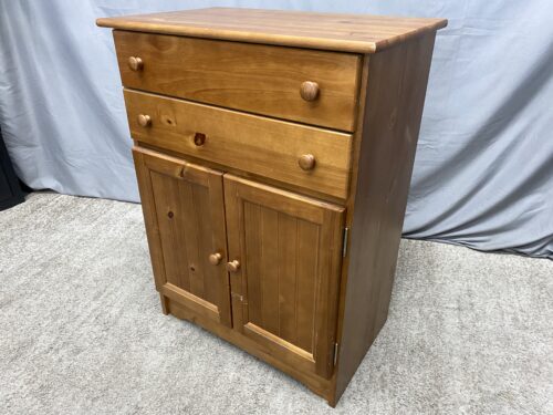 Rustic Pine 2-Drawer Sideboard
