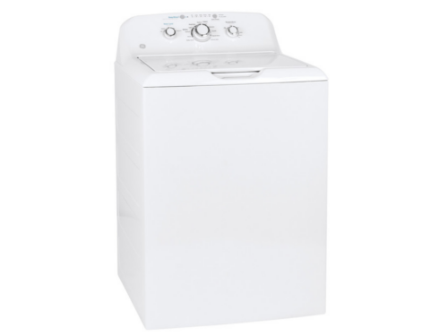 NEW! GE White Large Capacity Top Load Washer with Heavy Duty Agitator Model #GTW325ASWWW