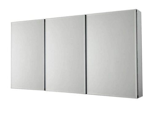 NEW! 48 in. W x 26 in. H Rectangular Mirrored Medicine Cabinet Model # JGFXFJPK12166