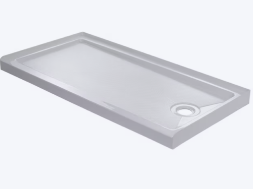 NEW! ALLEN+ROTH 60x30 White Single Threshold Shower Pan Base Model # 3492144