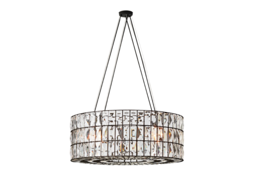 POTTERY BARN Adeline Crystal Round 27" Chandelier