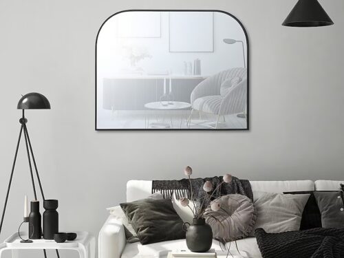 NEW! ORIGIN21 Arched Mantle Mirror in Black
