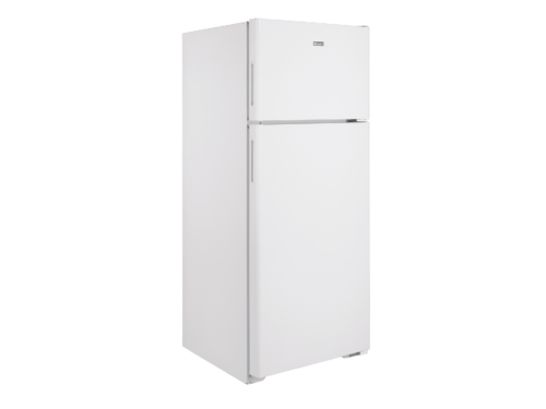 HOT POINT 17.5" Cu. Ft. Recessed Handle Top-Freezer Refridgerator Model #HPS18BTNRWW