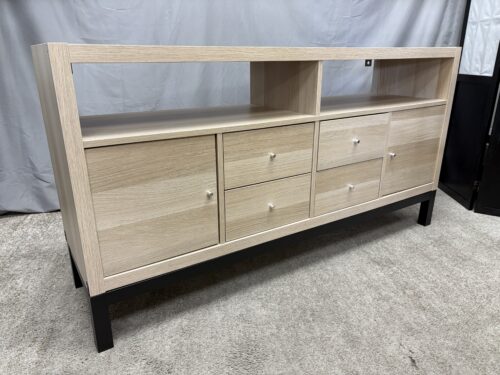 IKEA Kallax Blonde TV Stand