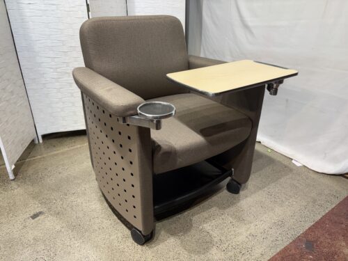 TEKNION Belize Gray Mobile Lounge Chair