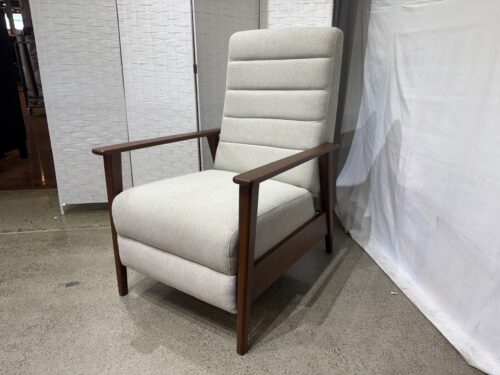 ARTICLE Ellow 28.5" Reclining Lounge Chair in Ashford Gray