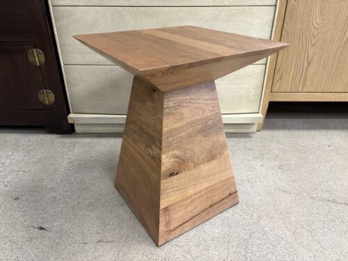 WORLD MARKET Anton Light Geometric Wood Accent Table