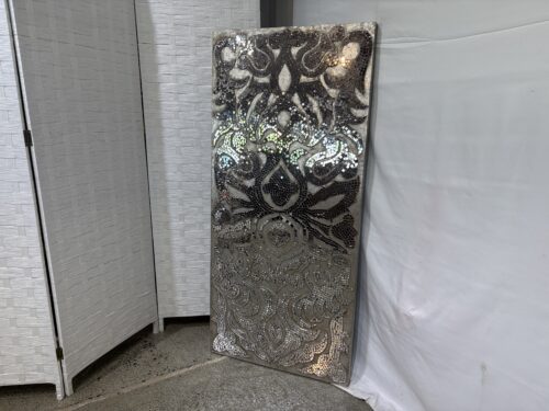 PIER 1 Mirrored Damask Mosaic Wall Panel