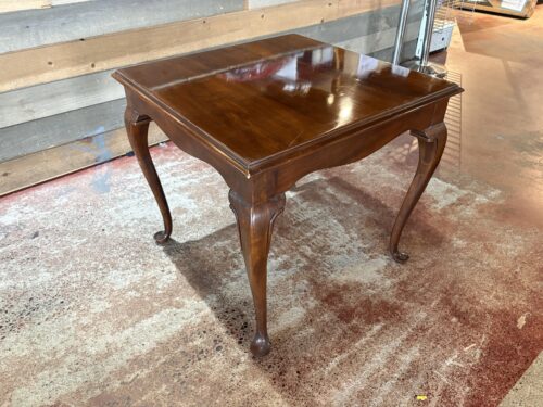 DREXEL Traditional Square Table in Cherry Finish