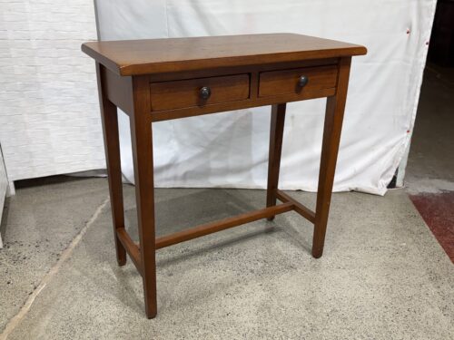 Sturdy 2-Drawer Entry Table
