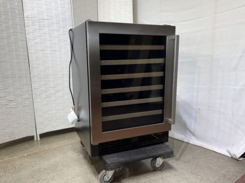 HISENSE 54-Bottle Stainless Steel Wine Cooler Model # HWS54029SS