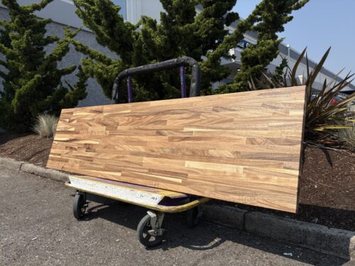 NEW! Walnut Butcher Block Countertop (Southcenter Store)