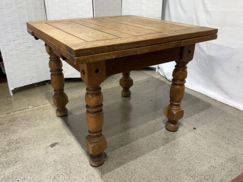 Cottagecore Expanding Wood Dining Table