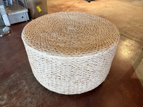 Coastal Circular Wicker Coffee Table