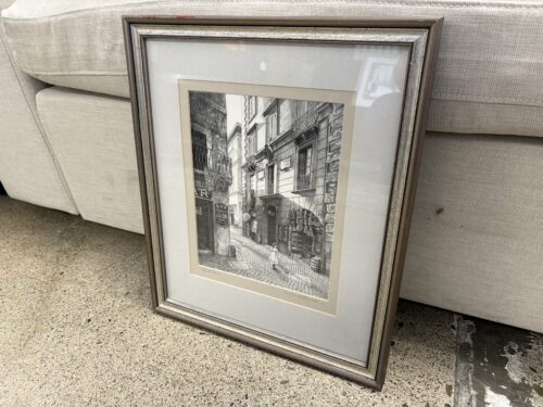 "Trip to Town" by Harold Bluestein Signed Print