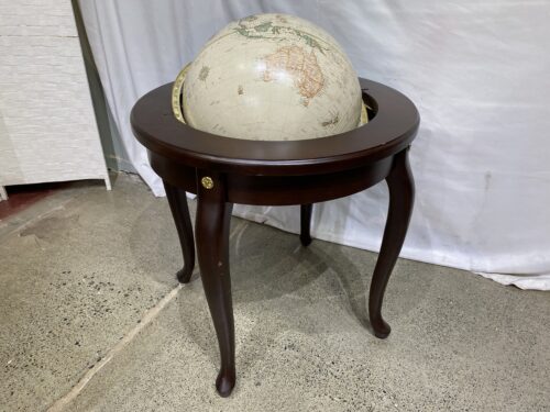 GEORGE F. CRAM Classic Globe & Wooden Table Base