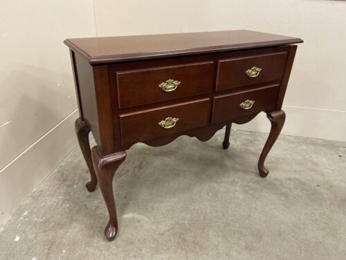 THE BOMBAY COMPANY Vintage Provincial Style Entry Table Storage Console