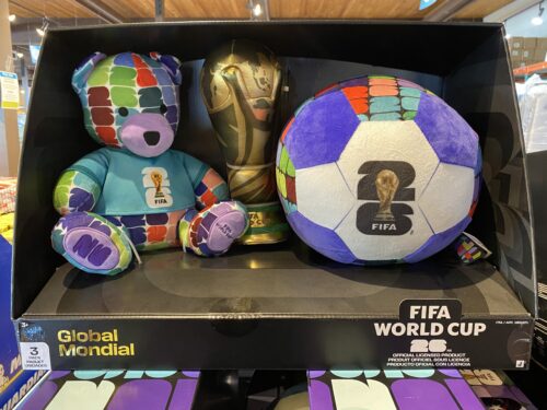 NEW! FIFA 8" Bear Mascot Toy Trio