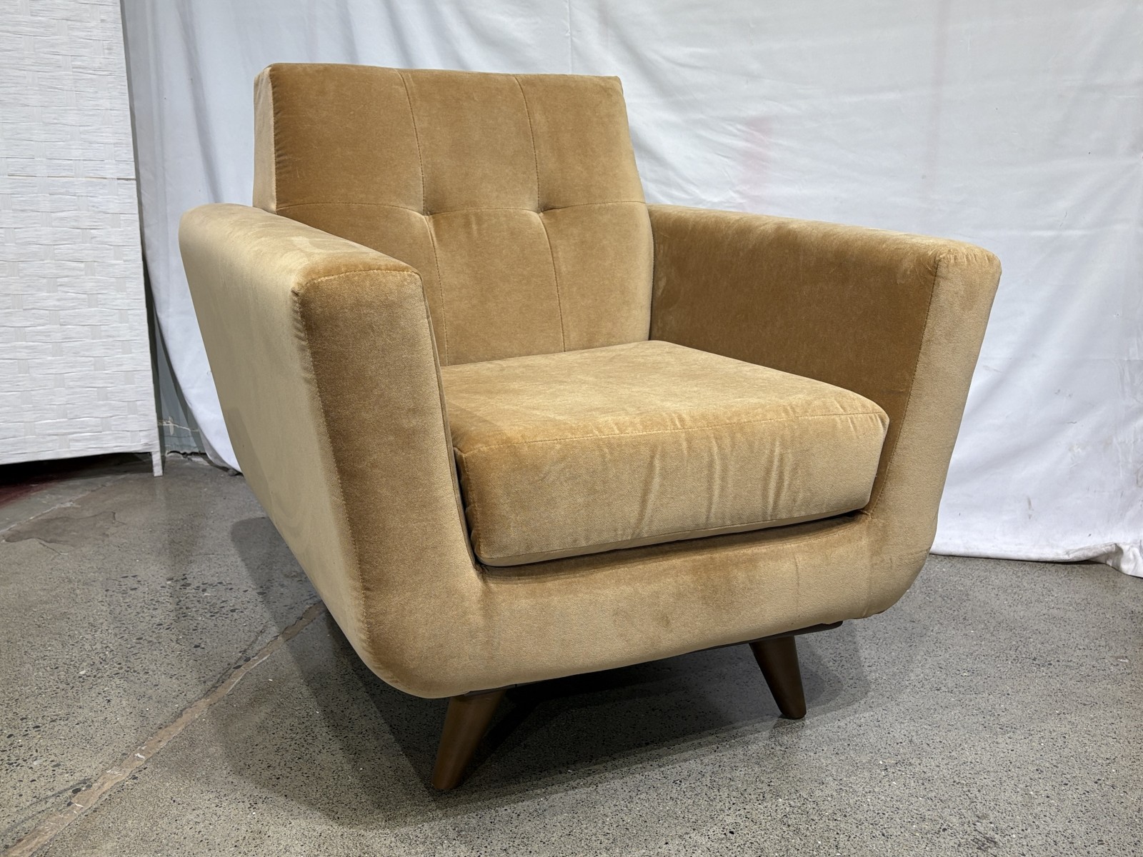 JOYBIRD Hughes Apartment Lounge Chair -Banks Oatmeal