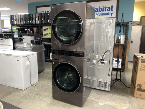 LG WashTower 4.5 cu ft Washer & 7.4 cu ft Electric Dryer Combo Model # WKEX200HBA