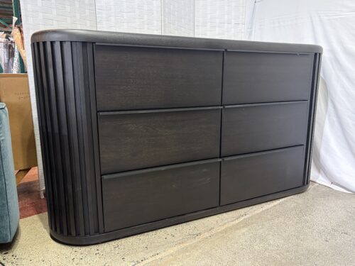 NEW! FURNITURE OF AMERICA Hildesheim Black 6-Drawer Dresser