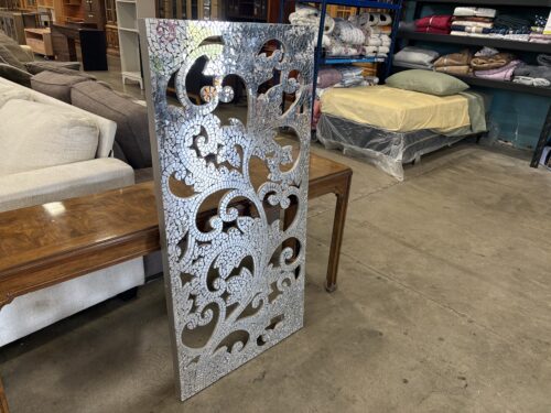 PIER 1 Glass Mosiac Wall Art with Cutout Design