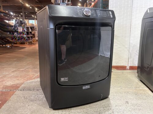 NEW! MAYTAG Commercial 7.3 Cu.Ft. Electric Dryer - Black Model # MED5630MBK0
