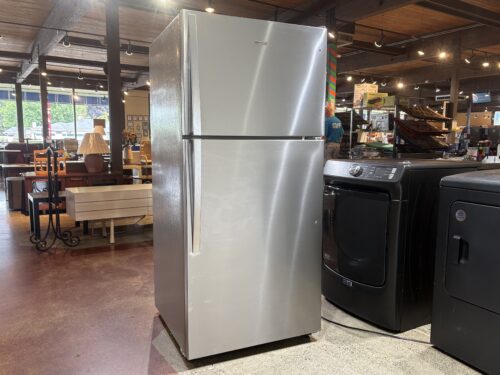 WHIRLPOOL Stainless Steel Freestanding Top Freezer Refrigerator Model # WRT148FZDM08
