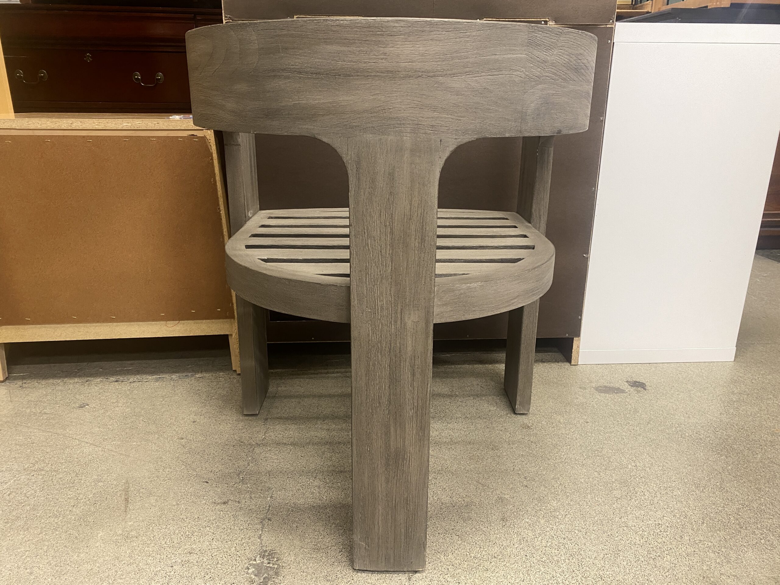 RESTORATION HARDWARE Bronte Teak Outdoor Dining Armchair in Aged Teak (Set of 2)