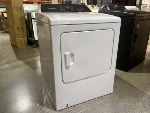 NEW! WHIRLPOOL Electric Dryer w/ Steam - White Model # WED5050LW1