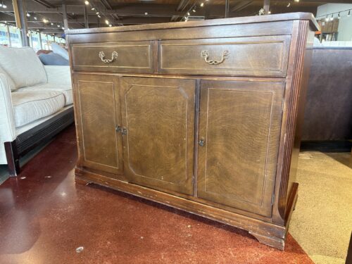 CRADDOCK Vintage Solid Wood Buffet in a Rich Dark Finish