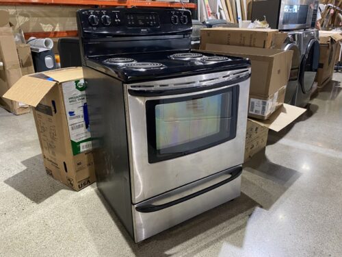 KENMORE Black 4-Burner Electric Stove
