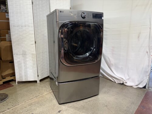 NEW! LG 9 Cu.Ft. Wifi-Enabled Front Load GAS Dryer Model # DLGX8981V