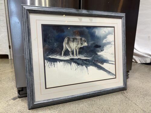 "Edges of Night" Dave Bartholet Signed Original Watercolor