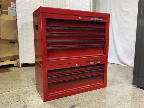 CRAFTSMAN Red Steel 10-Drawer Toolbox