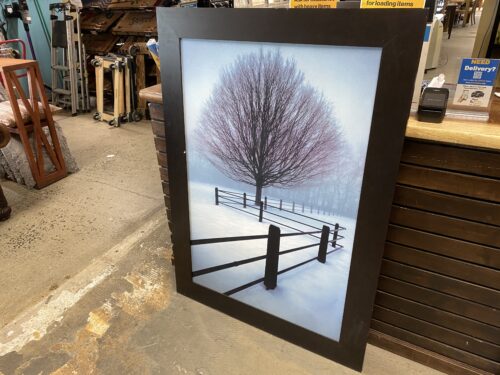 "Solitude" by David Lorenz Winston Framed Textured Print
